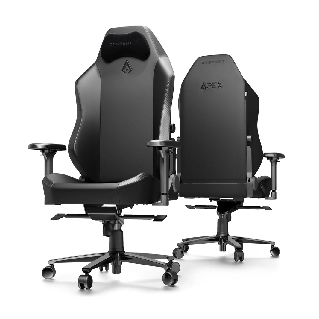 Cybeart Originals Apex Ghost Edition Gaming Chair Black (GC-PUAPEX-02)
