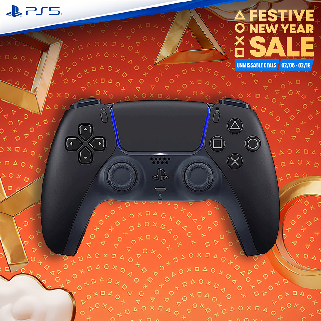 Sony PlayStation 5 Dualsense Wireless Controller Midnight Black