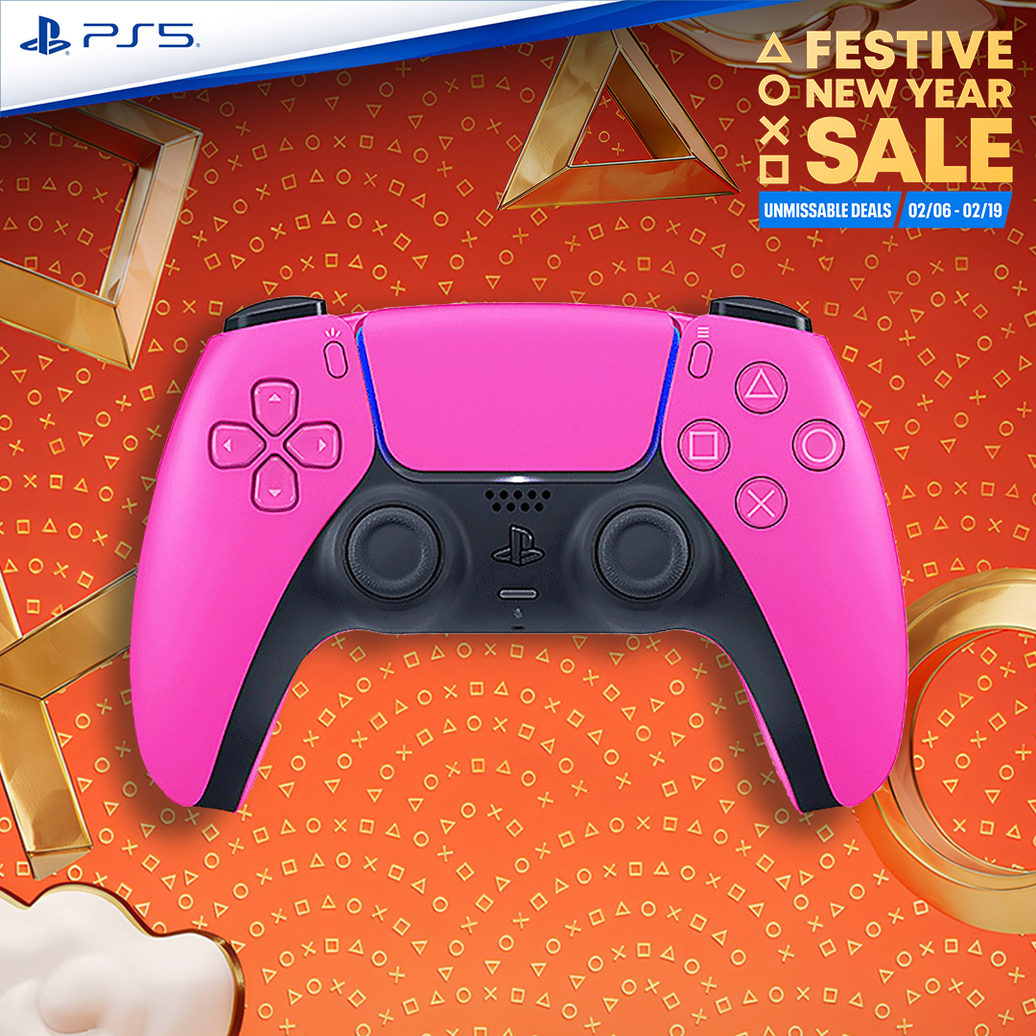 Sony PlayStation 5 Dualsense Wireless Controller Nova Pink
