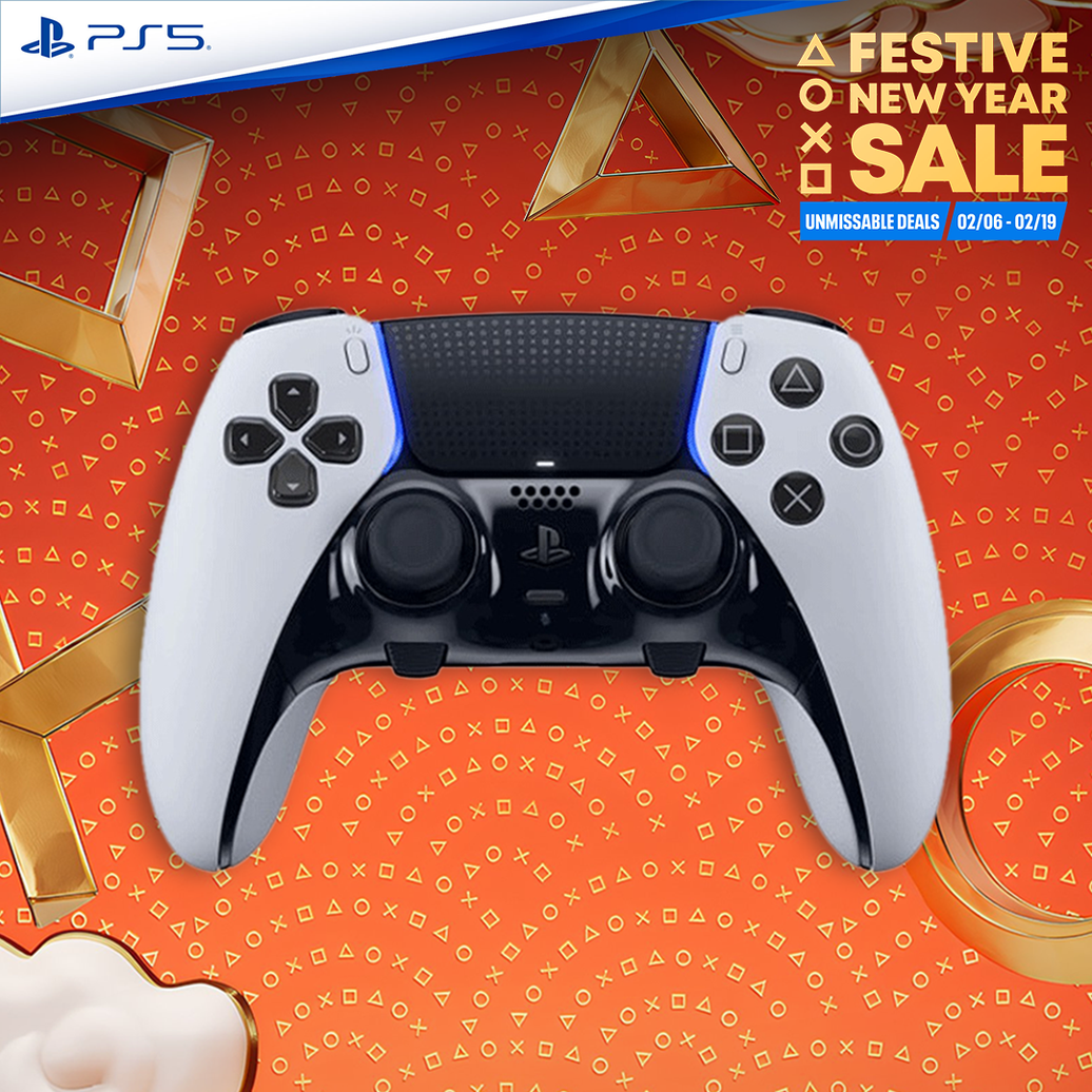 Sony Playstation 5 DualSense Edge Wireless Controller CFI-ZCP1 White (ASI)