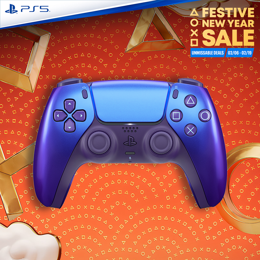 Sony PlayStation 5 Dualsense Wireless Controller CFI-ZCT1G Indigo