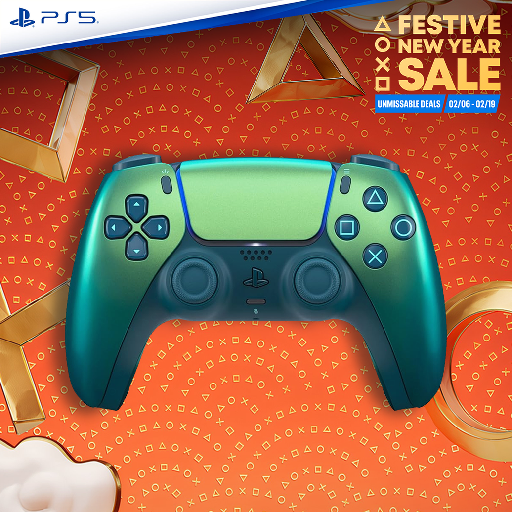 Sony PlayStation 5 Dualsense Wireless Controller CFI-ZCT1G 10 Chroma Teal