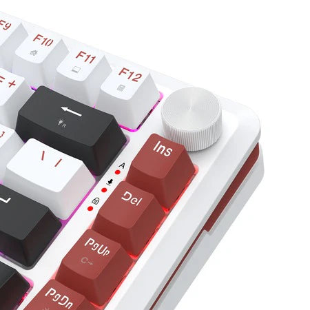 Redragon Stormhunter with Rapid Triggert Ultramag Switch Keyboard White (K721WRB)