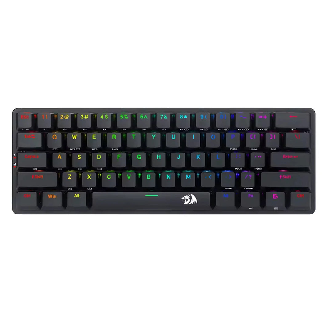 Redragon Elise Pro Wired 2.4G/BT Black Red Switch (K615P-KBS)