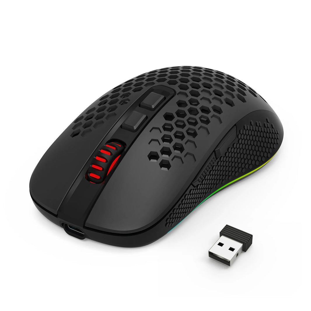 Redragon Hana Wireless Gaming Mouse Black (M694-RGB)