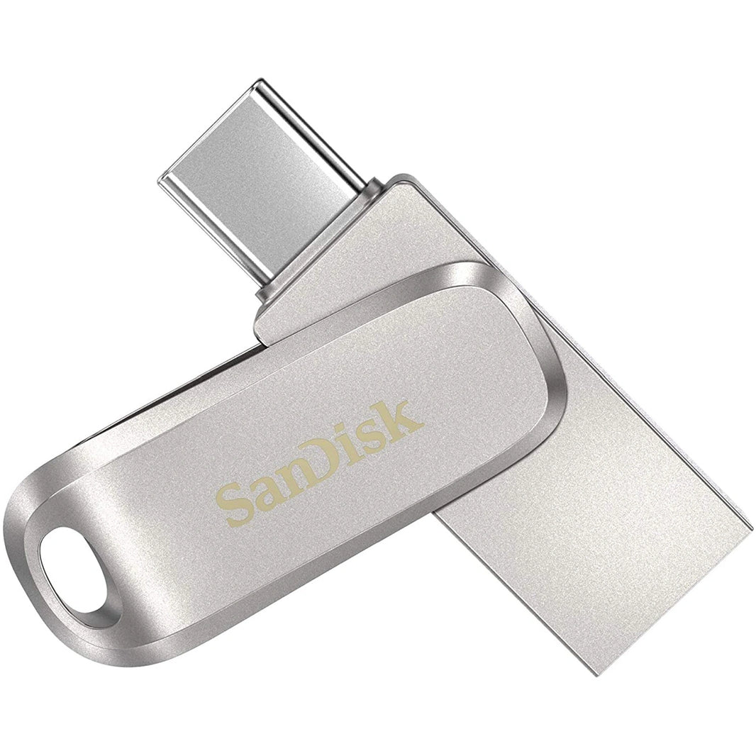 SanDisk Ultra SDDDC4 Dual Drive Luxe USB Type-C Silver