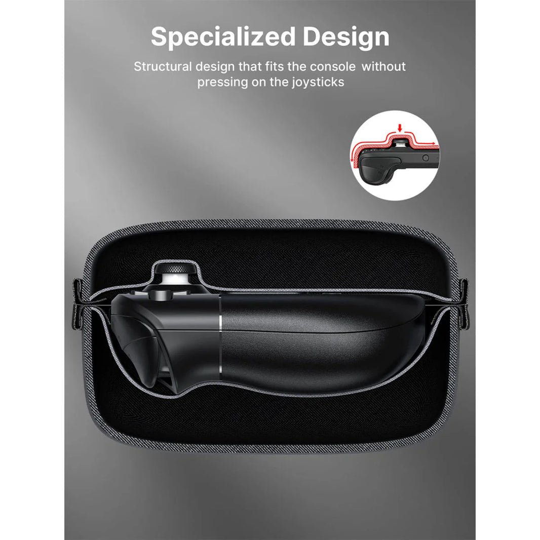 JSAUX Protective Carrying Case for Steam Deck OLED/ ROG Ally / Ally X / Playstation Portal (Grey) BG0106X