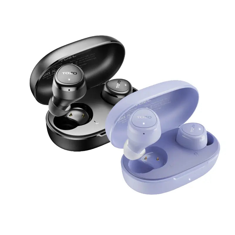 TOZO TWS Earbuds Agile Solo Mini Wireless IPX4 7hr Playtime V53 BT 30mAh 300mAh Case