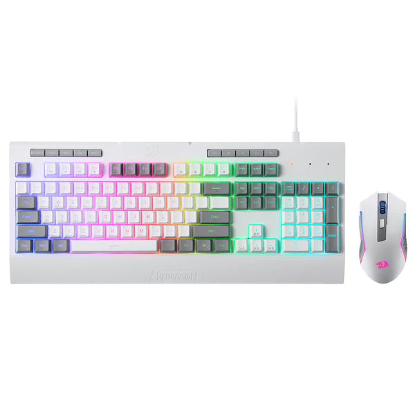 Redragon s151W Combo 2in1 Gaming Keyboard & Mouse White