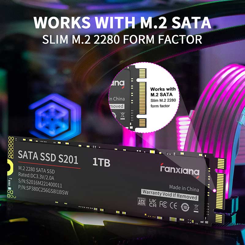 Fanxiang S201 M.2 SATA SSD 550MB/s Soild Sata Drive