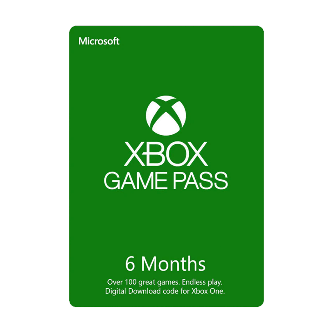 Xbox Live Digital Code: 6 Months Gamepass