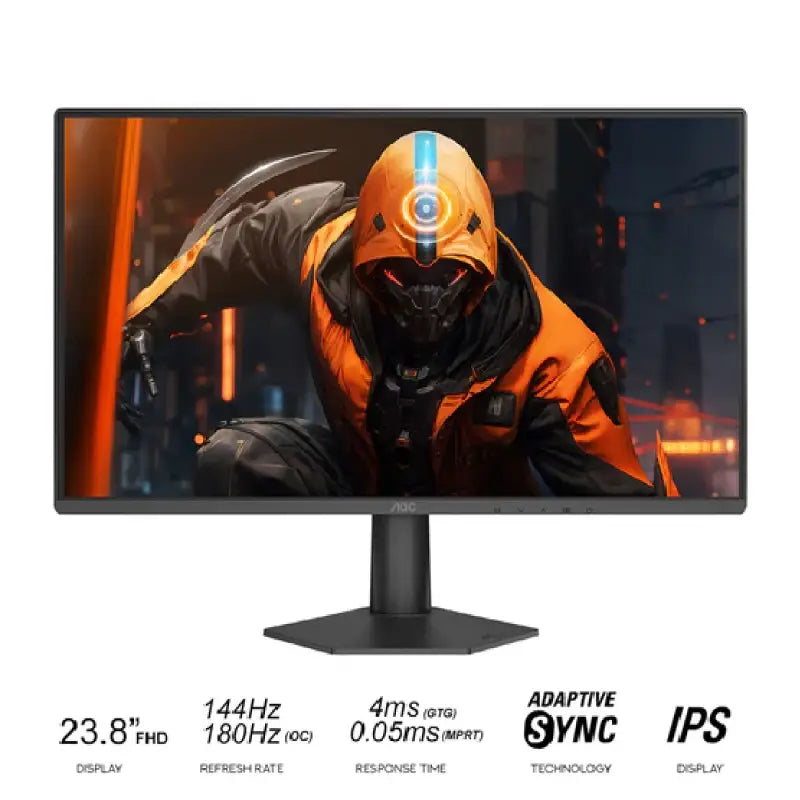 AOC 24G50F 23.8"FHD (1920x1040) 180Hz IPS Monitor