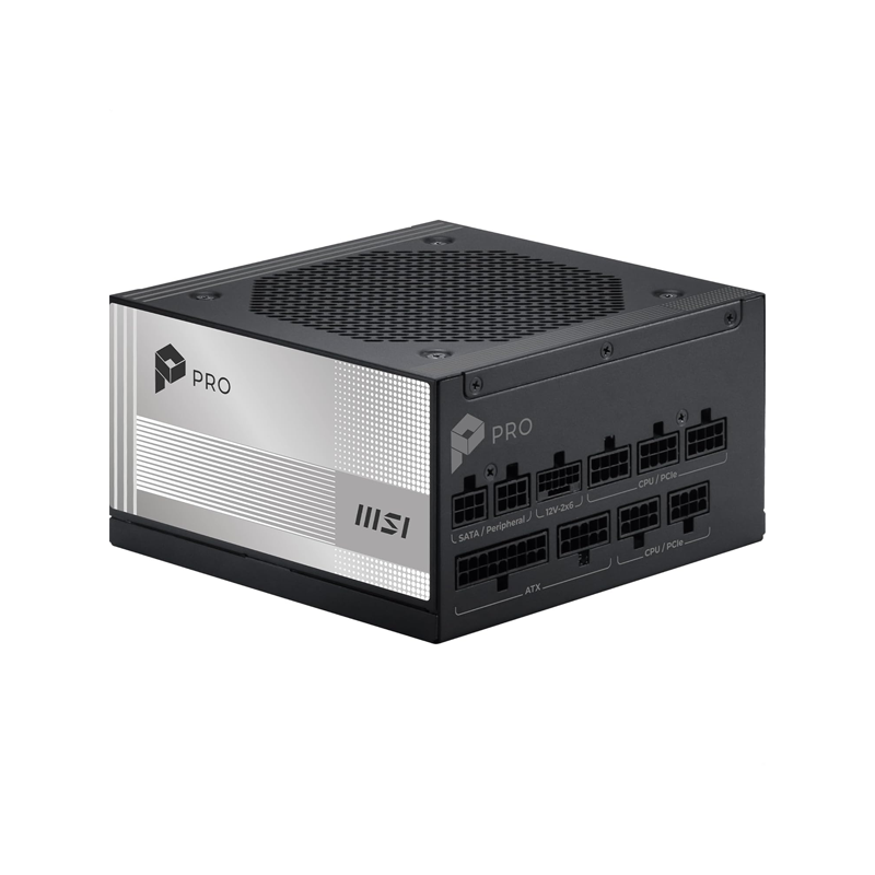 MSI PRO A1000PL PCIE5 1000W 80+ Platinum PSU