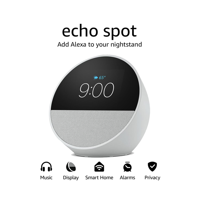 Amazon Echo Spot 2024 white