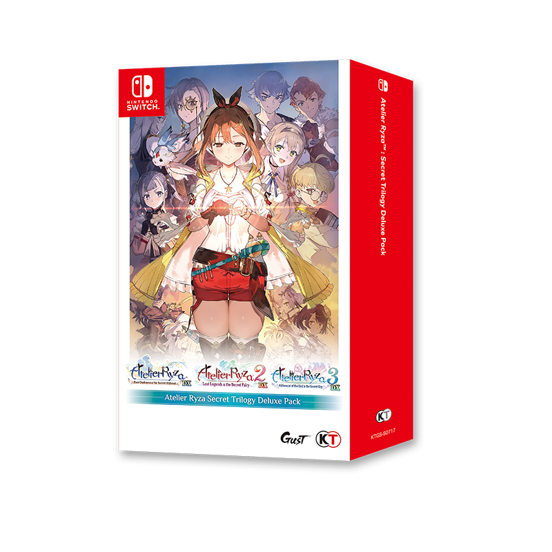Nintendo Switch Atelier Ryza Secret Trilogy Deluxe Pack - Standard Edition