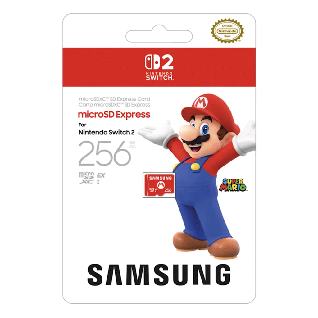 Samsung microSD Express Card 256GB for Nintendo Switch 2