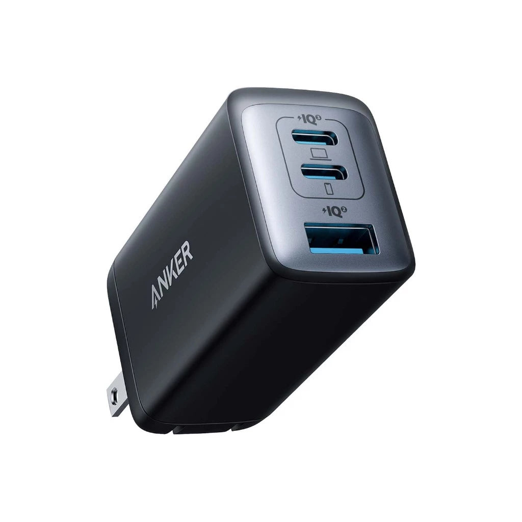Anker USB C Charger, 735 Charger (Nano II 65W), PPS 3-Port Fast Compact Foldable Wall Charger for Galaxy S20, Dell XPS 13, Note