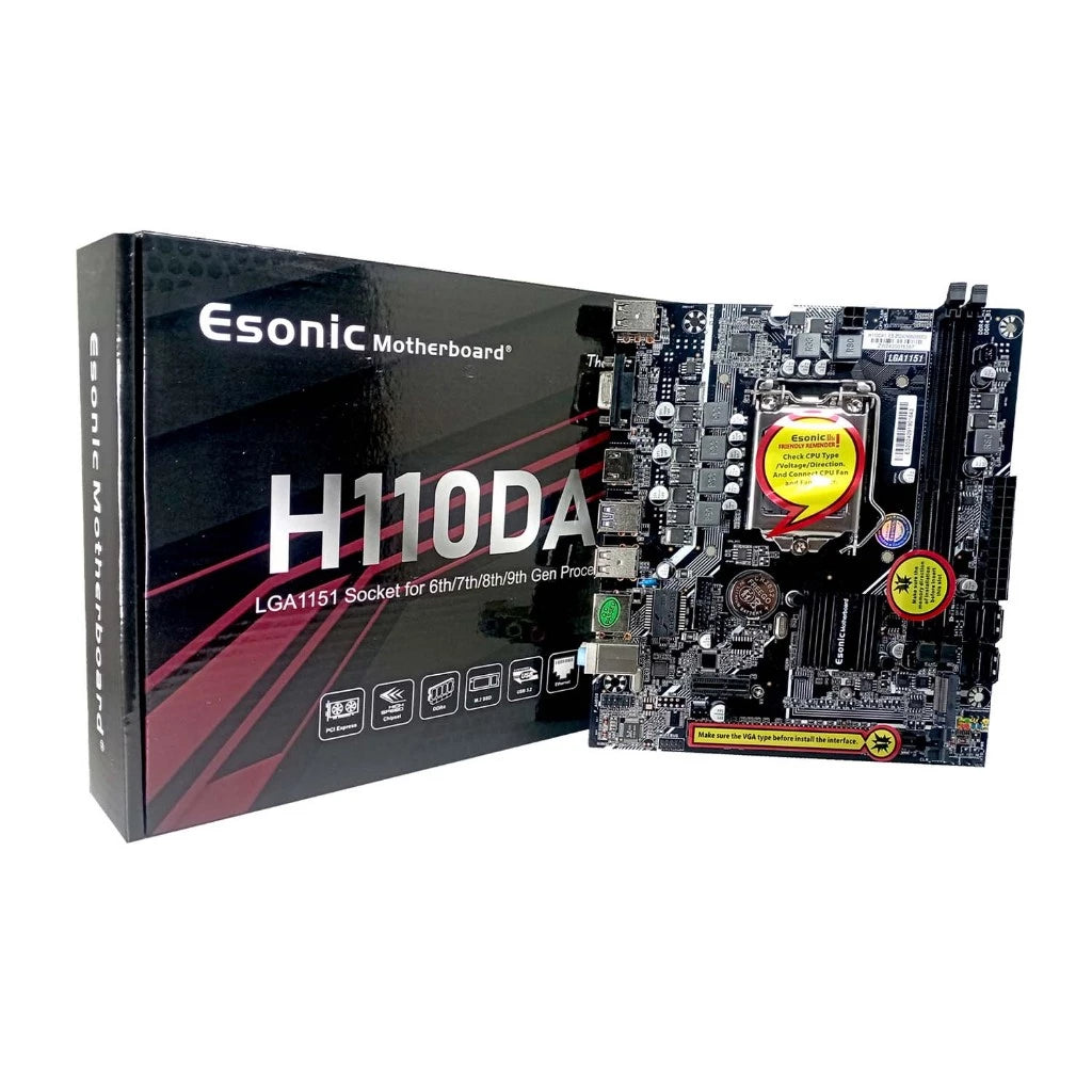 Esonic H110DA Micro-ATX Intel DDR4 Motherboard
