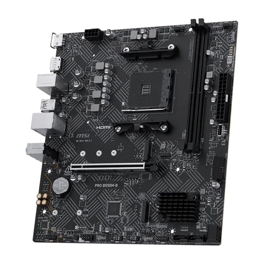 MSI PRO B550M-B AMD DDR4 mATX Motherboard