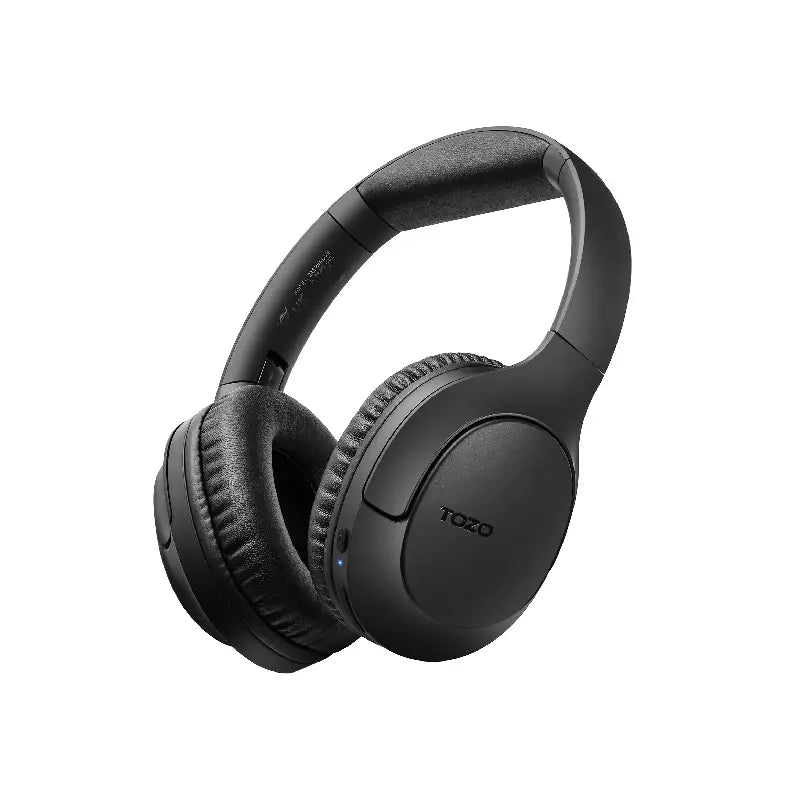 TOZO H100 Over Ear Headphones BT 5 4 70 Hrs Playtime 400mAh Battery 40mm Dynamic Driver ENC Black