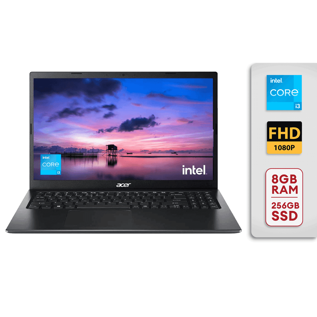 Acer Extensa 15 i3 Core 15.6'' Laptop 8/256 SSD 1115G4 Charcoal Black US (NO OS)