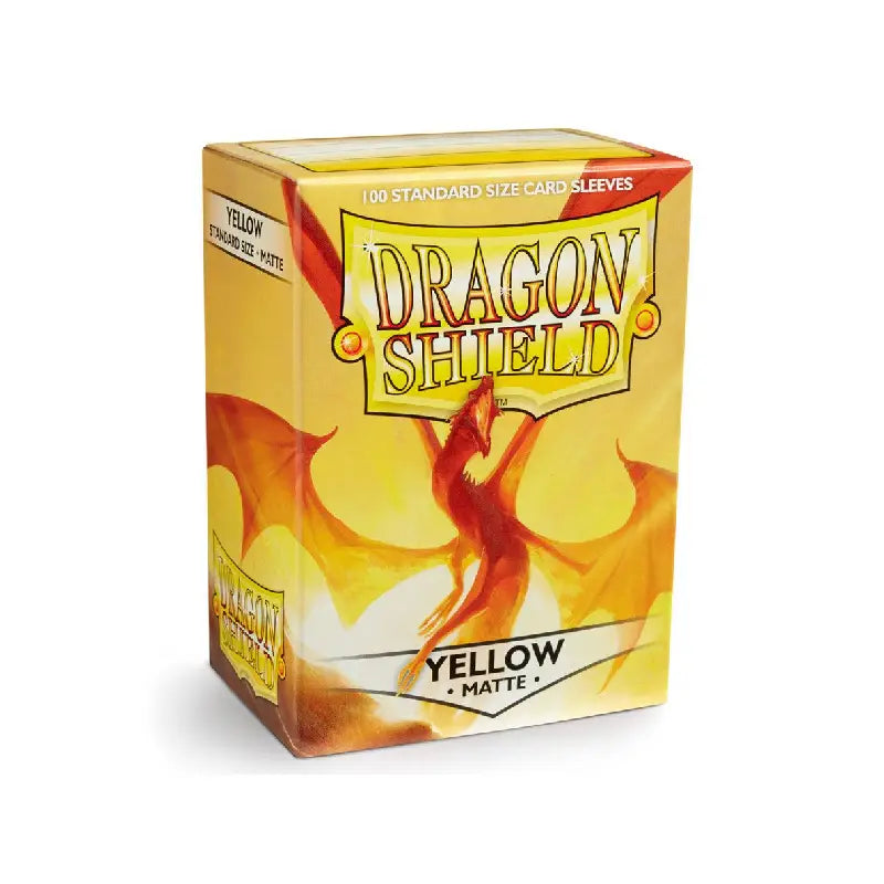 Dragon Shield Matte Sleeves 100CT AT-11014 (Yellow)