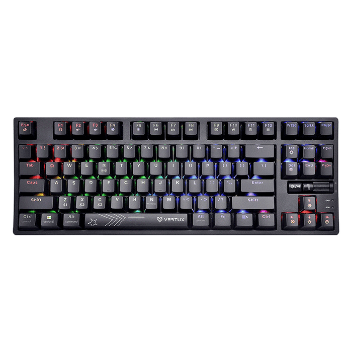 Vertux VertuPro-80 HyperSpeed Tenkeyless Mechanical Keyboard - GameXtremePH