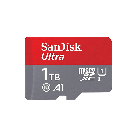 SanDisk Ultra 1TB A1 Series Micro SDXC (SDSQUAC-1T00-GN6MN), up to 150 MB/s Read Speed, C10 U1 A1