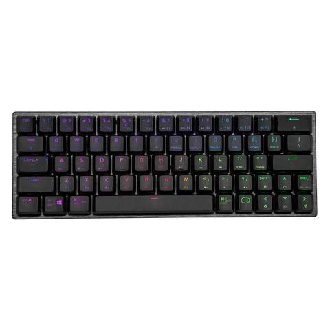COOLER MASTER SK622 WIRELESS 60% MECHANICAL KEYBOARD [SPACE GRAY] WITH LOW PROFILE [BROWN SWITCHES]