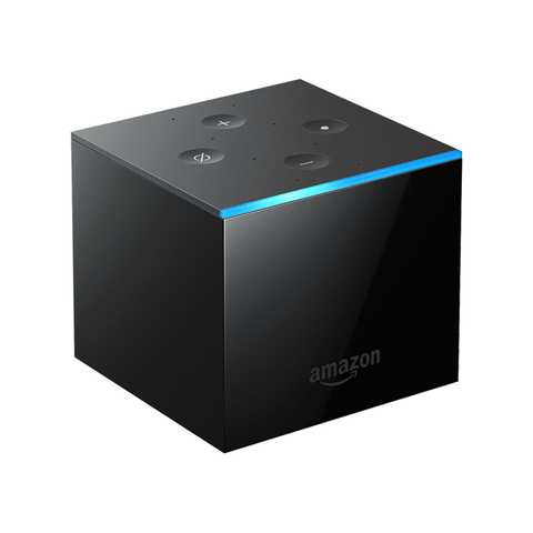Amazon Fire TV Cube 2nd Generation Hands-Free with Alexa and 4K Ultra HD Streaming Media Player with Voice Remote (Black)