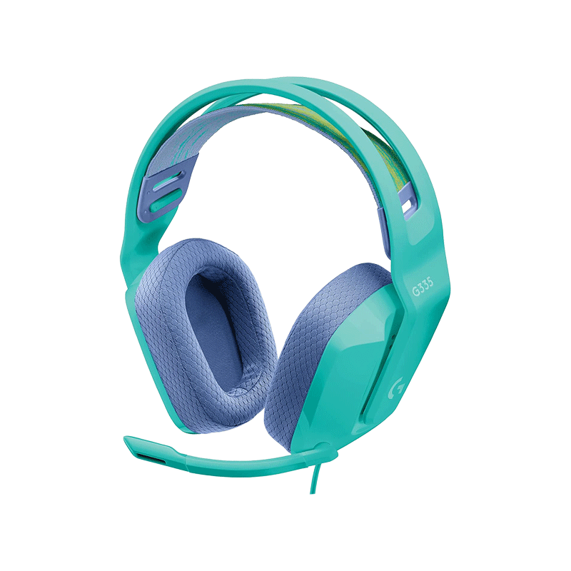 Logitech G335 Wired Gaming Headset (Mint)