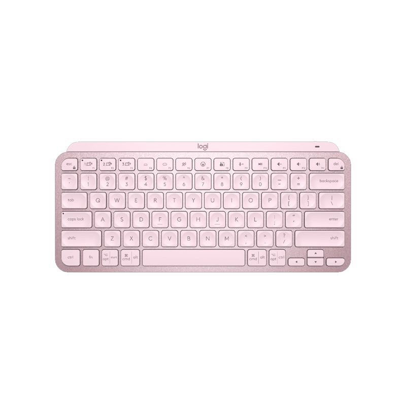 Logitech MX Keys Mini Minimalist Wireless Keyboard Rose