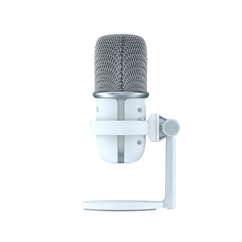 HyperX Solocast Usb Gaming Microphone (White) For PC/MAC/PS5/PS4