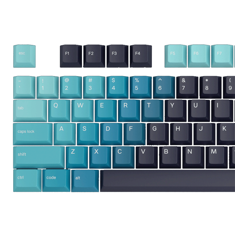 Glorious Premium PBT Keycaps Celestial Ice