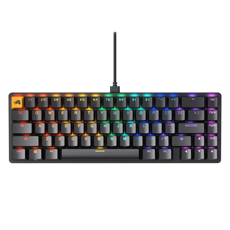 Glorious GMMK 2 Keyboard 65% Pre Built Black