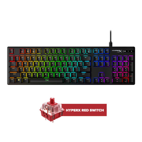 HyperX Alloy Origins Mechanical Gaming Keyboard Red Switch FOR PC/XB1/XBS/PS4/PS5/WIIU/MAC (HX-KB6RDX-US) - GameXtremePH