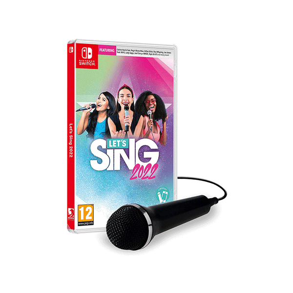 Nintendo switch 2024 sing microphone