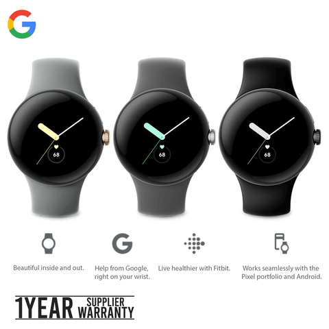 Google Pixel Watch | Help by Google. Health by Fitbit.