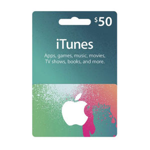 iTunes Gift Card - 50$ - GameXtremePH