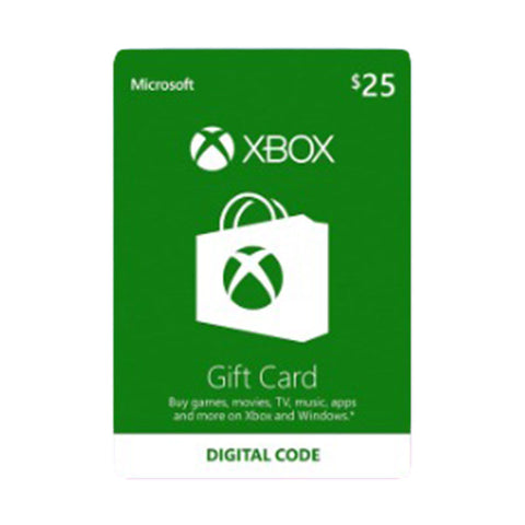 Xbox Live Digital Gift Code 25$ - GameXtremePH