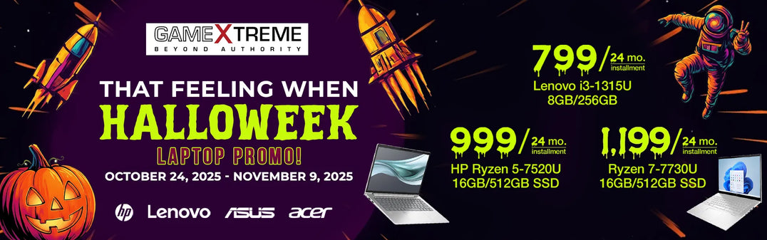 Halloweek Laptop Promo