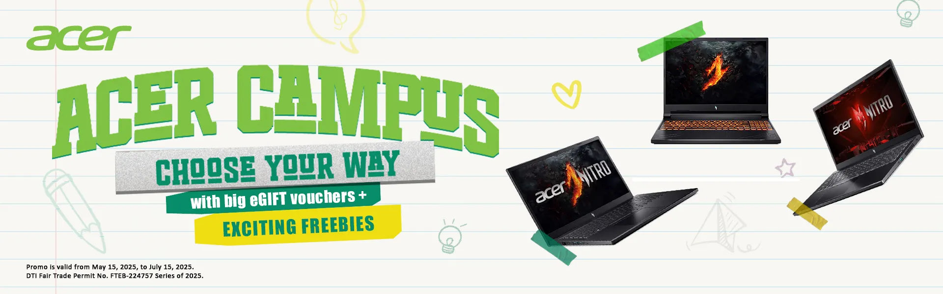 ACER Back to School Promo