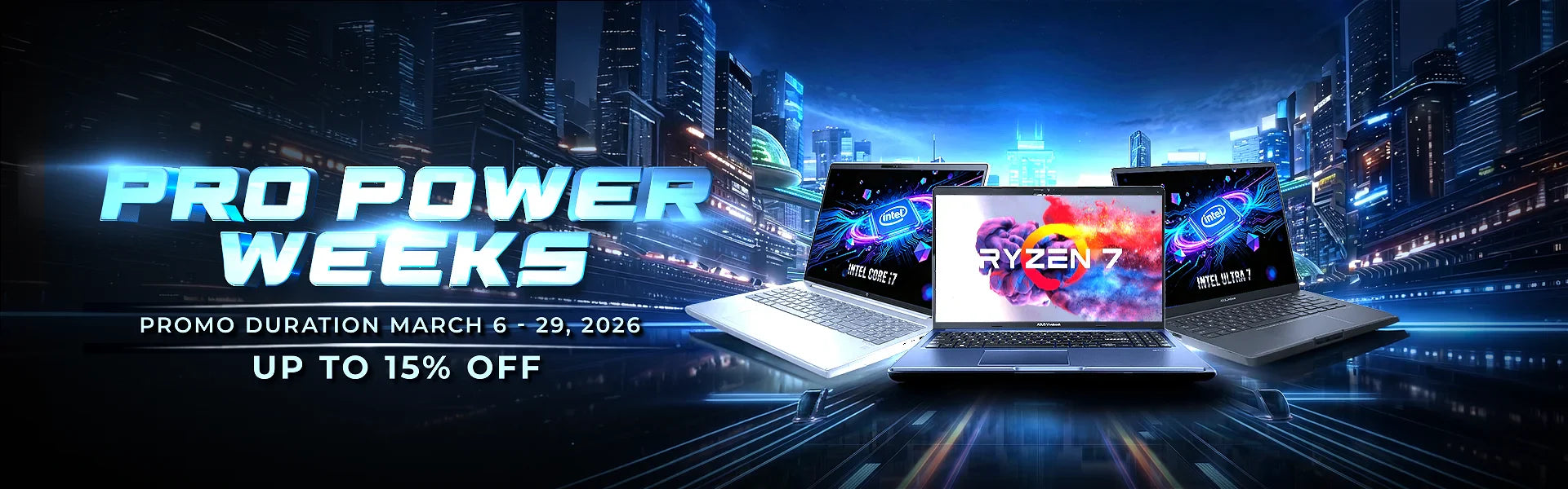 March Laptop Pro Power Weeks
