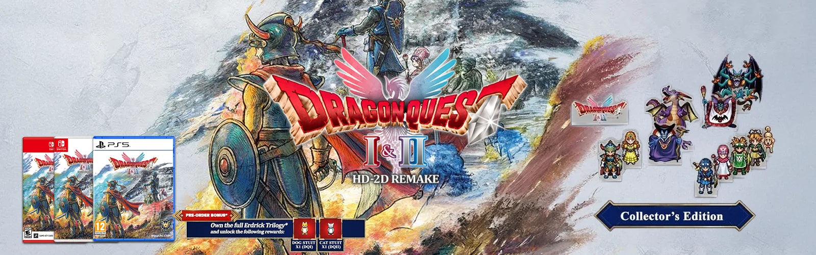 Dragon Quest I & II HD-2D Remake