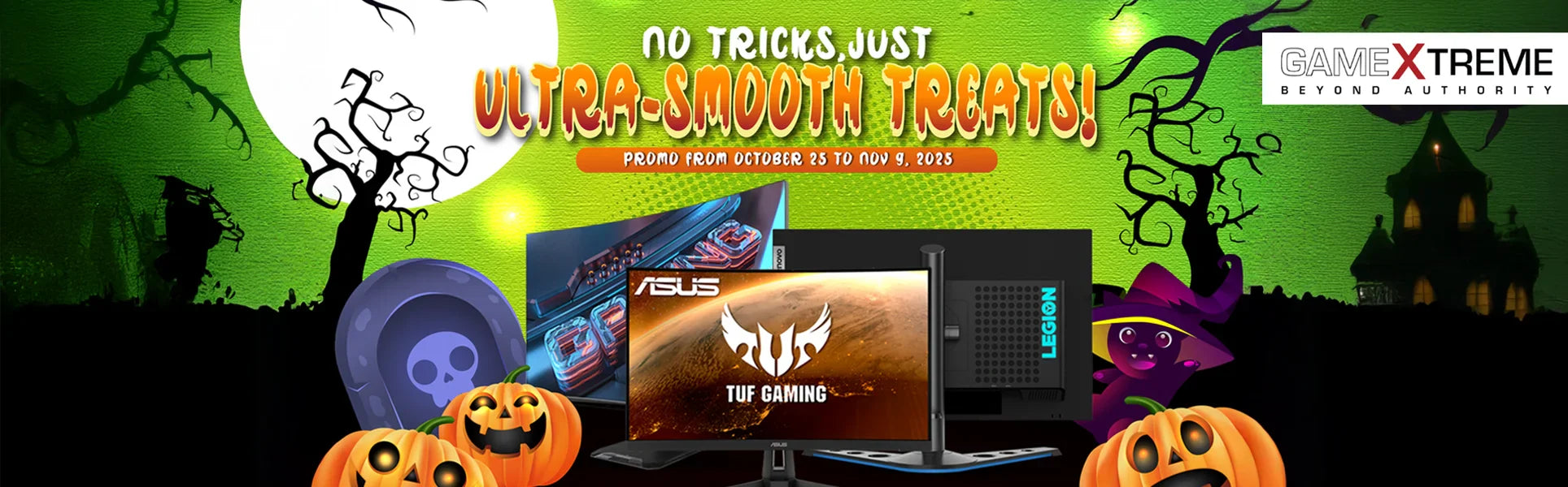 Monitor Halloween Promo