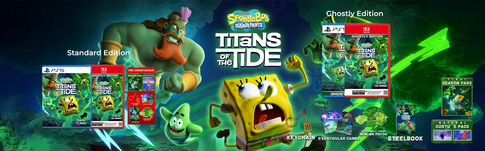 Spongebob Squarepants TItans of the tide