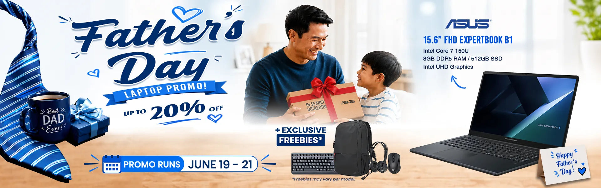 Father's Day Promo Laptop