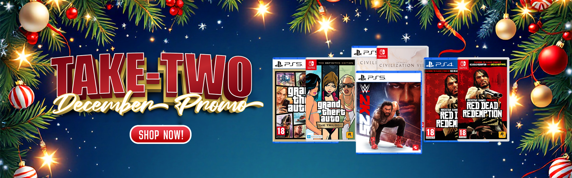 Take 2 December Promo