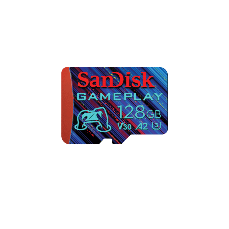 SanDisk GamePlay microSD Card for Mobile and Handheld Console Gaming (SDSQXAV)