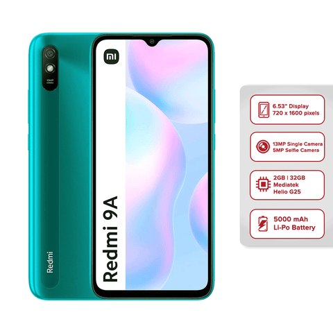 Xiaomi Redmi 9A 2GB/32GB (Aurora Green)